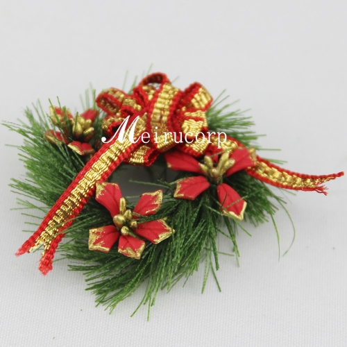 Wholesale fine Dollhouses 1:12 scale Mini flower christmas