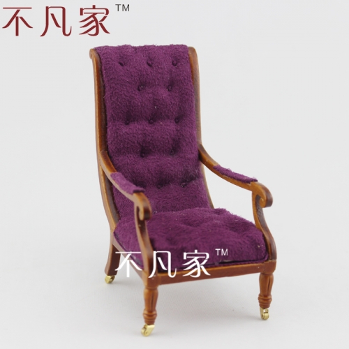 1/12 scale Doll house miniature dollhouse mini chaise lounge