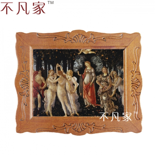 Dollhouse 1:12 scale Wholesale miniatue Classical oil Home Decorations Painting Frame D-4