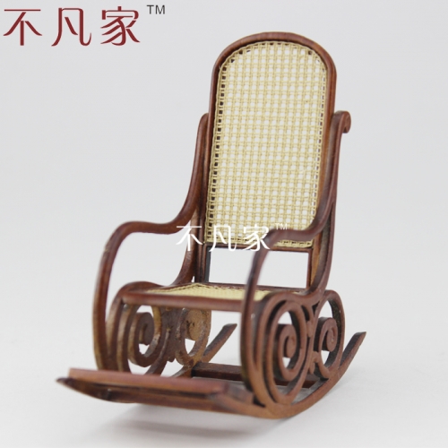 Doll house 1/12 scale mini furniture dollhouse miniature leisure chair