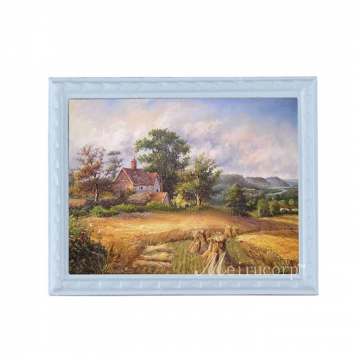 Dollhouse  1:12 scale miniature oil painting BS-FJ-16