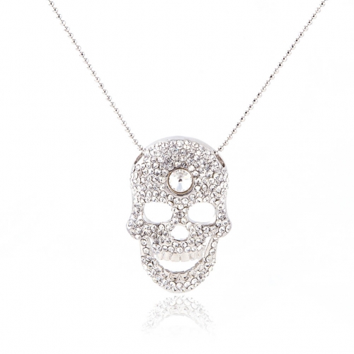 Outstanding Skull Pendant Necklaces Punk Skull Head Choker Fashion Jewelry Accessories for  Women