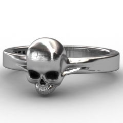 EVBEA Fashion Skull Biker Ring,Gothic Jewelry