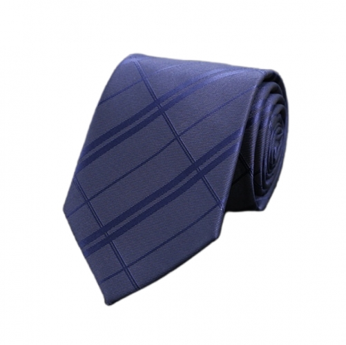 SEDEX Amarra masculina de cor pura listrada laços clássicos de gravatas formais como roupas para presentes e eventos