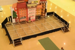 Stage Platform with Mobile Assemble Potable Aluminum Simple Events Stage