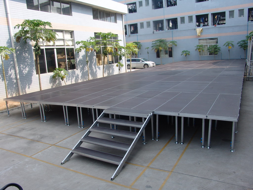 Aluminum Assemble Portable Mobile Events Stage Platform Cheap Price Folding Stage