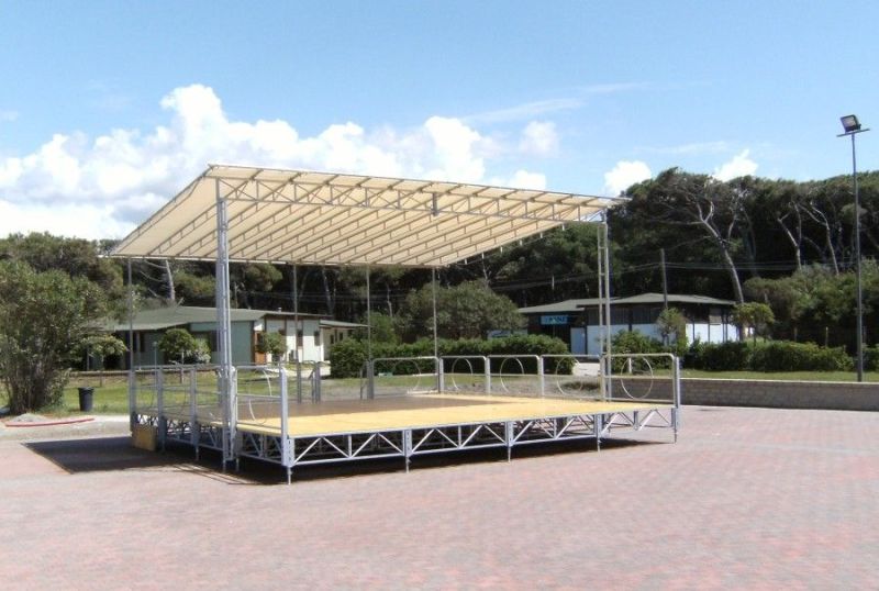 Factory Producing And Selling Adjustable Stage Height Customize Size Aluminum Portable Stage