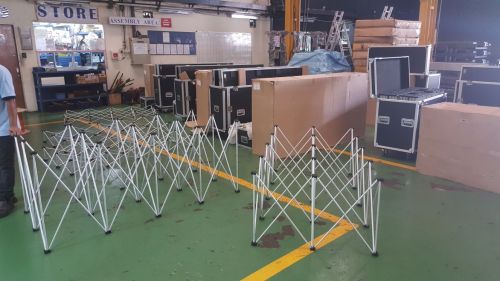 Good Loading Aluminum Portable Stage Foldable Mobile Stage For Wooden Platform Stage