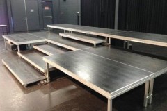 Stage Platform with Mobile Assemble Potable Aluminum Simple Events Stage
