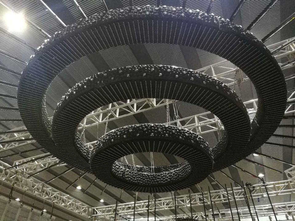 Rotating Circle Lighting Truss System Round Truss