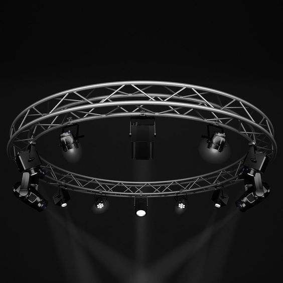 Spigot Truss Aluminum Circle Truss Display