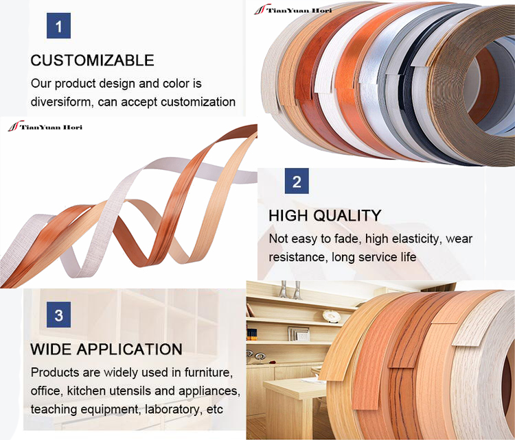  edging for pvc banding tape