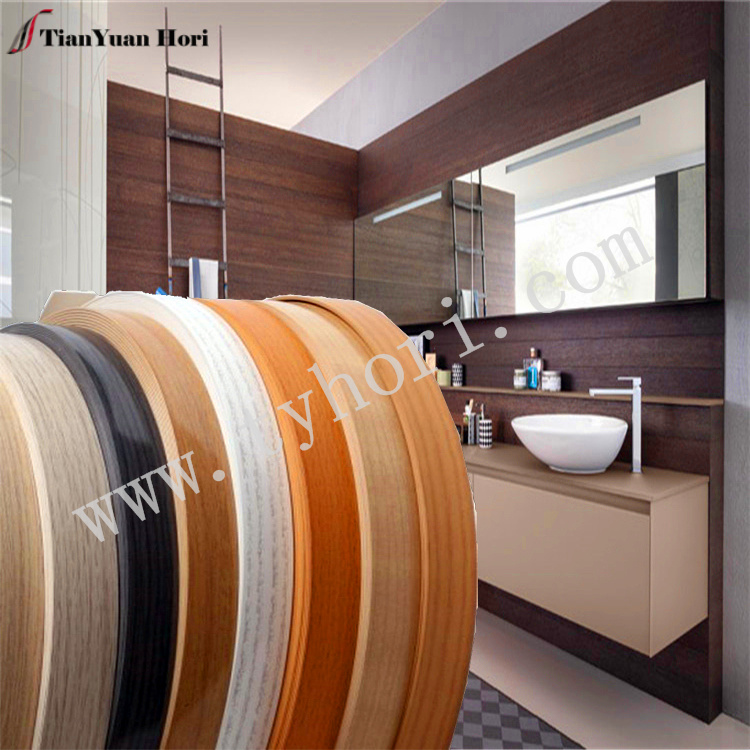 factory wholesale 23mm pvc edge banding for cabinet