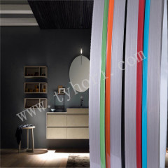 Fashion design simple plastic window edge trim 2mm pvc edge banding