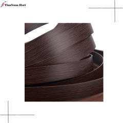 China new products wood edge banding veneer pine pvc cabinet edge trim furniture pvc edge banding