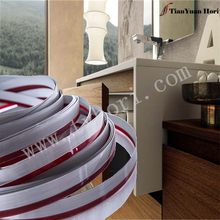 China factory furniture flexible edge banding 0.1mm pvc for malaysia edge banding strip