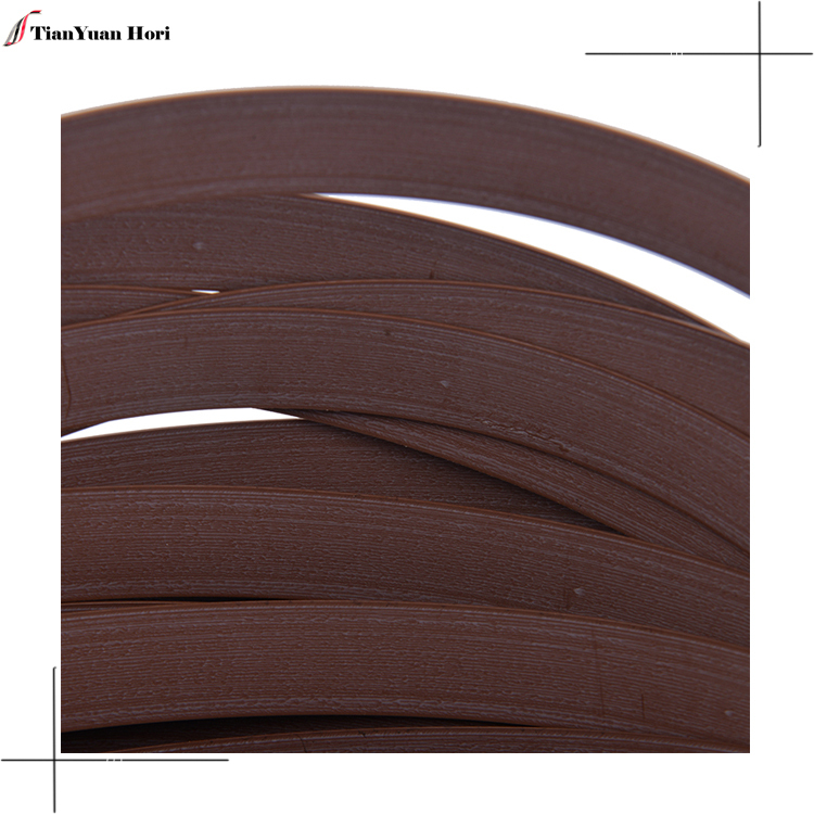 China new products wood edge banding veneer pine pvc cabinet edge trim furniture pvc edge banding