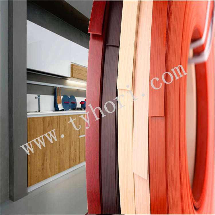 fashion design simple plastic furniture edge trim sander tape mirror edge banding