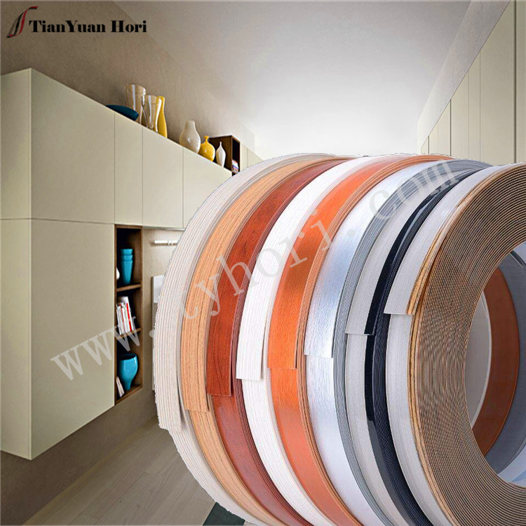 hot products quality supplier plastic t shaped metal edge trimmer kitchen cabinet pvc edge strip