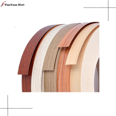 new design wooden single plastic flexible plastic strips furniture edge trim strip table edging banding