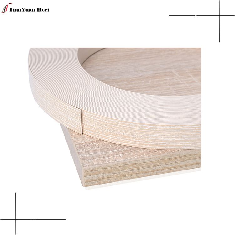 hot sale keral designs Plastic Edging For Decorative Plywood Aluminum Fargreen Melamine/pvc Edge For Table oak veneer Banding