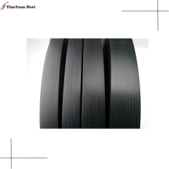 Exquisite craft plywood edge banding woodgrain black melamine edge banding