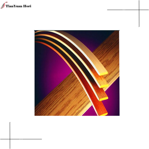 Supply custom moistureproof wood laminate plastic woodgrain edge banding