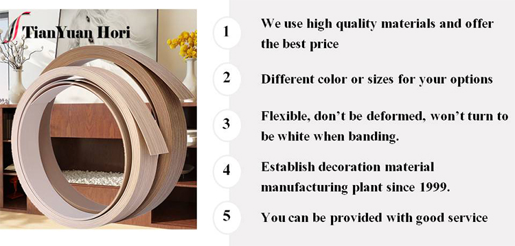 china manufacture environment extrusion pvc shelf edging bands