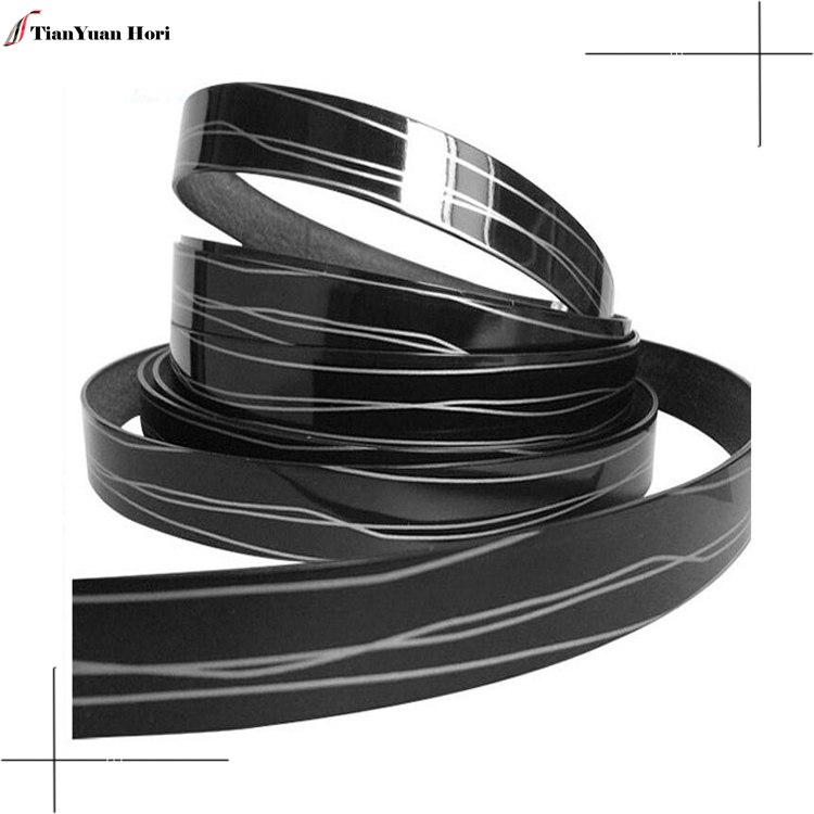 Hot selling product shelf furniture highlight plastic edge banding strip