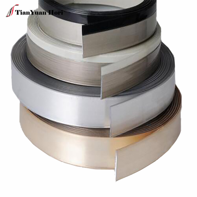 made in china particle board flexible countertop accessories plastic 3D edge banding