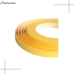 New Products on China Market China Supplier Furniture Accessory Rubber Shelf Plastic Solid Color Edge Banding Tape Edge Strip
