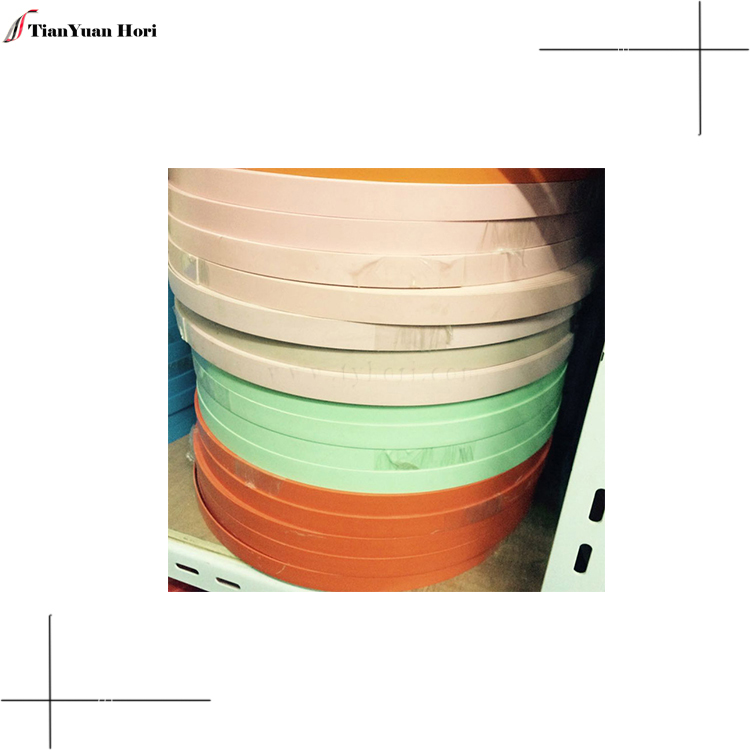 online shopping pvc edge banding tape for furniture kitchen cabinet solid color MDF table edge banding