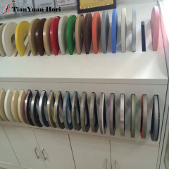 China factory furniture accessories office desk pvc edge banding plastic solid color edge banding tape