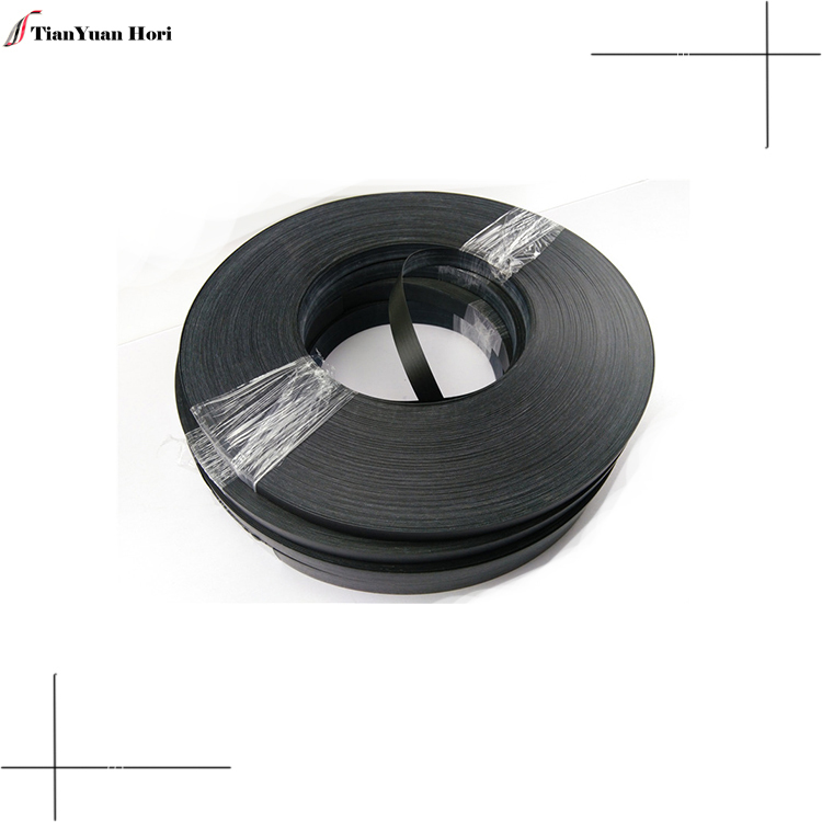 New products on China market pvc cabinet pvc edge tape 2mm black solid color edge banding for furniture part