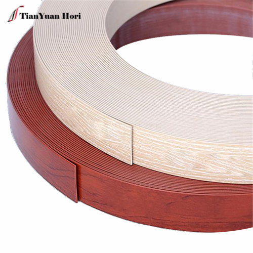 China factory Board type furniture fittings high quality wood grain pvc edge banding