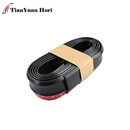 2018 September biggest tradeshow hot sell car universal rubber front protector bumper lip