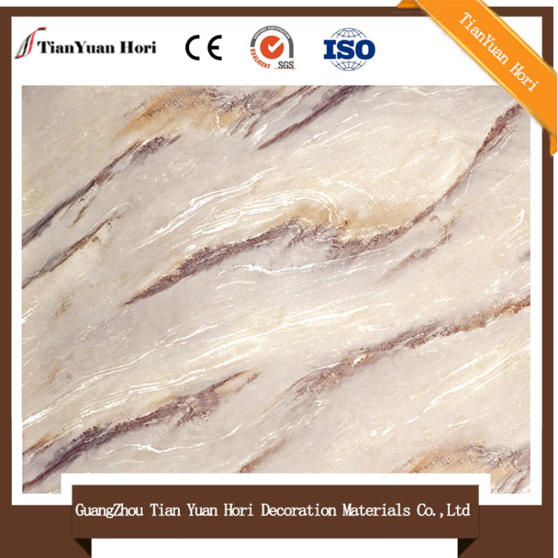 Amino (poly PU)decorative paper for furniture stone grain