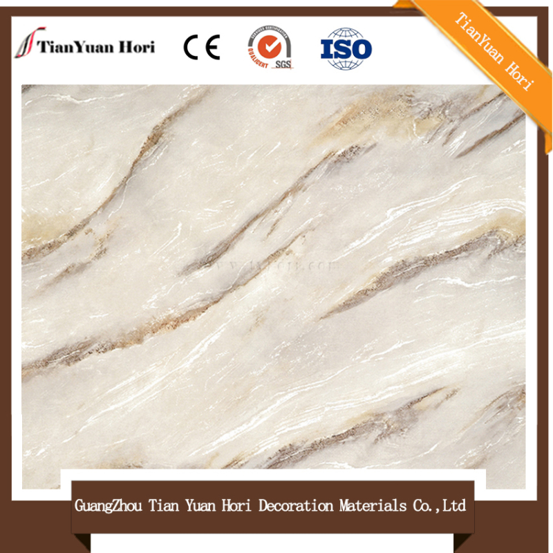 Amino (poly PU)decorative paper for furniture stone grain