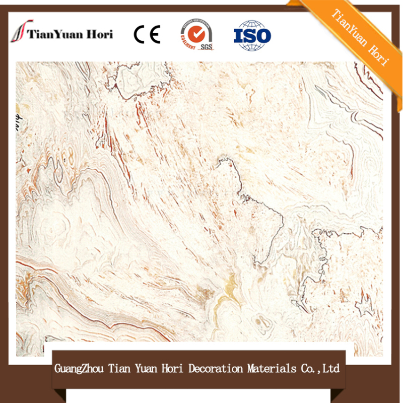 2017 New marble grain decorative laminate paper for flooring
