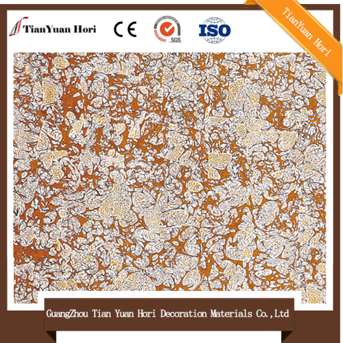 red stone textured wallpaper for living room