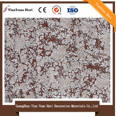red stone textured wallpaper for living room