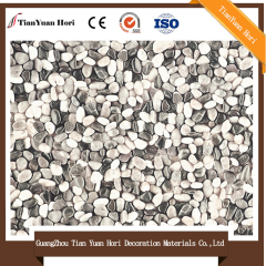 faux pebble stone effect wallpaper