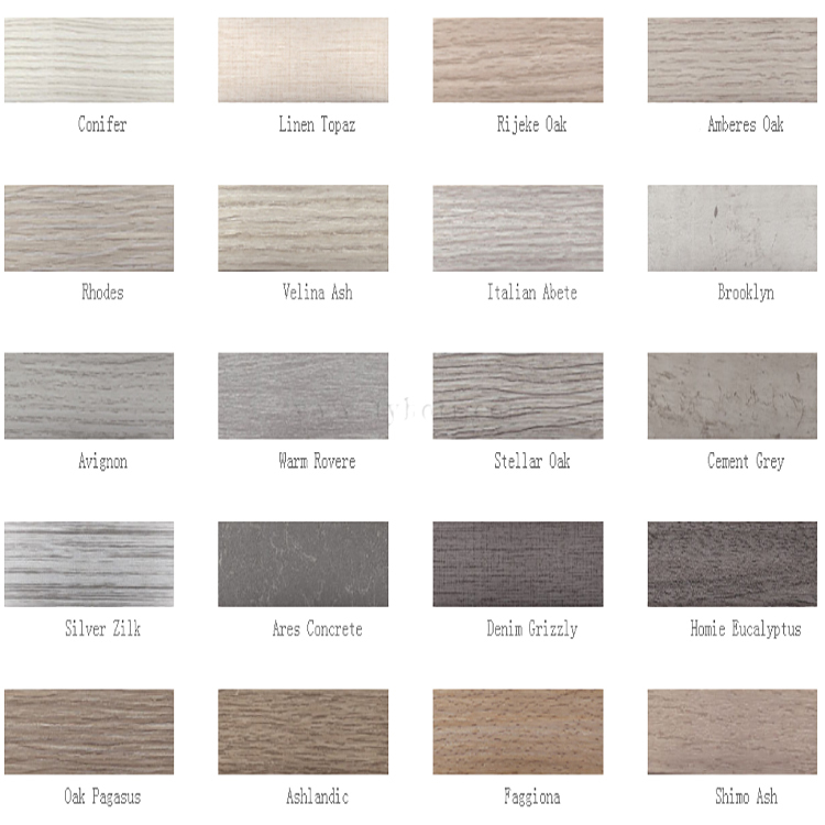 new hot selling products flexible plastic edge trim shelf edge strips oak wood mdf  banding