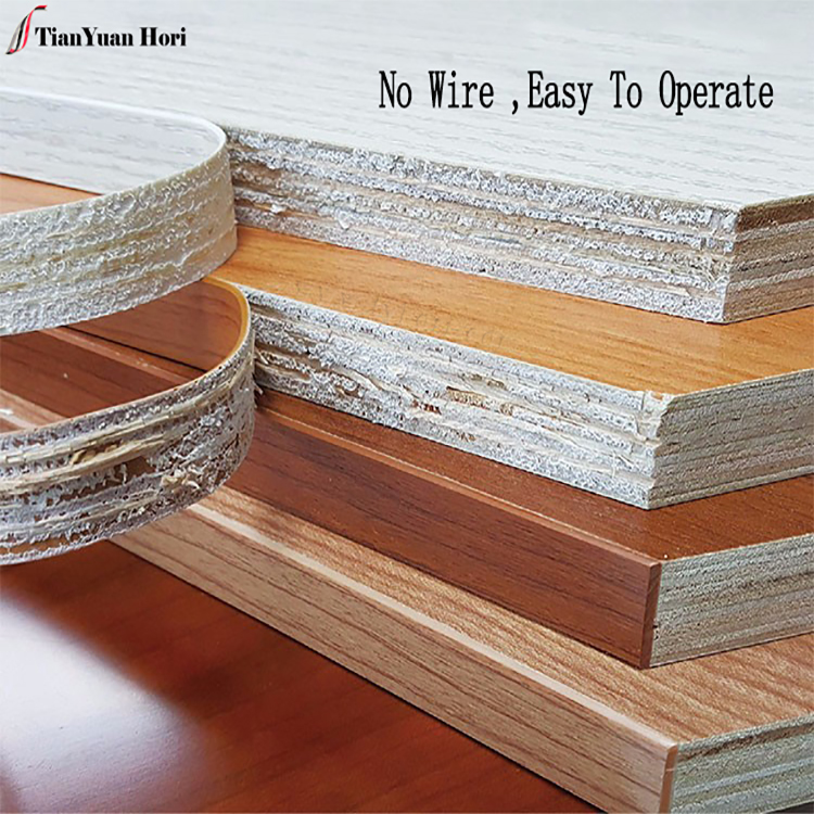 Good flexibility living room furniture accessories trimming edge banding tape woodgrain plastic banding strip