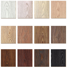 Supply custom mahogany laminate countertop edge banding woodgrain edge sealing strip