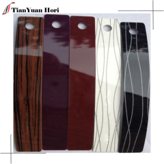 China manufacture cabinet edge trim high gloss white pvc edge banding