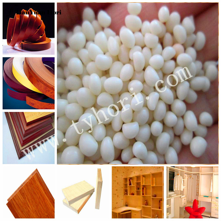 China Factory Suitable For Fully Automatic Machines，Wood Furniture Edge Sealing Pellets Hot Melt Adhesive