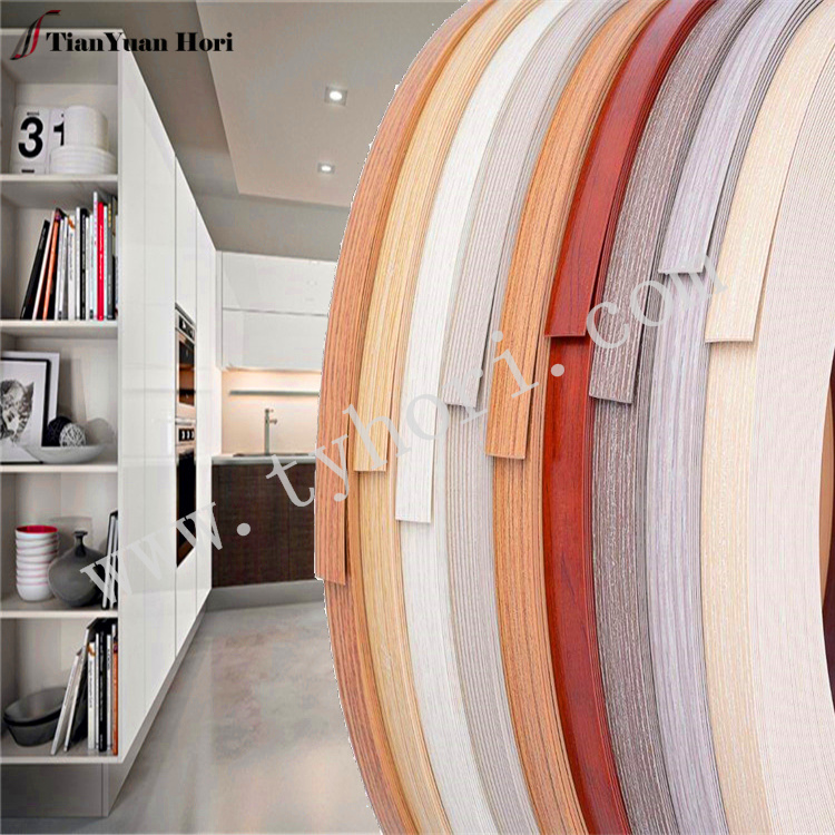2023 China Exported HYWGS-8400 anti-aging PVC furniture wood grain edge banding