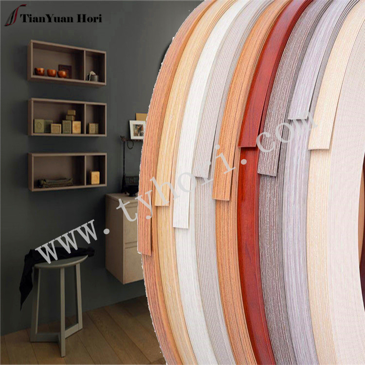 2023 China smooth furniture wood grain edge banding