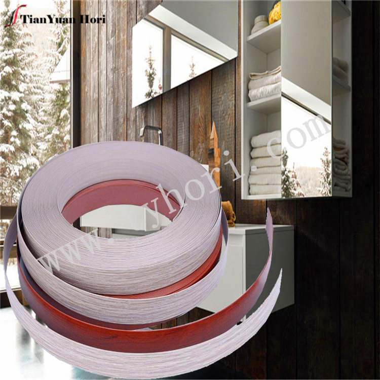 Chinese factory direct sales trimming non-whitening PVC furniture edge banding